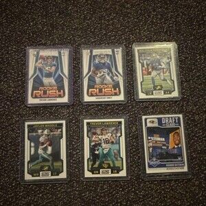 Score NFL Rookie Card Lot 6 Cards Rookies & Stars 2021 Lawrence Waddle